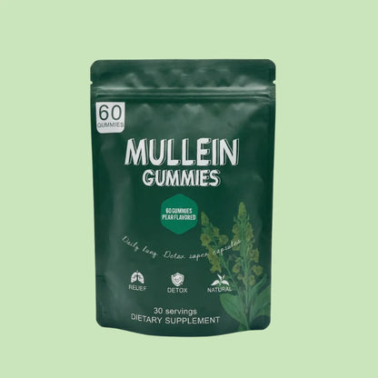 Mullein Gummies: Natural Mucus Relief & Respiratory Support