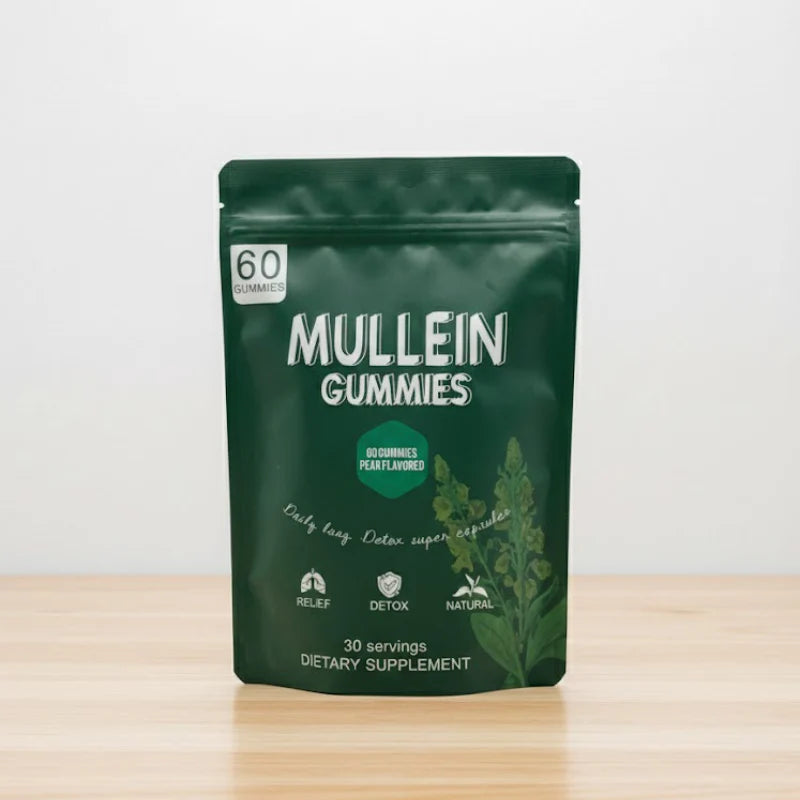 Mullein Gummies: Natural Mucus Relief & Respiratory Support