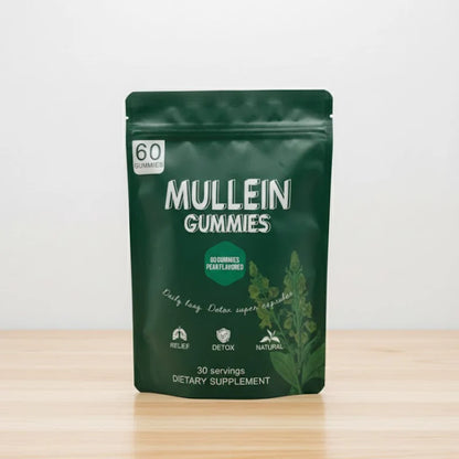 Mullein Gummies: Natural Mucus Relief & Respiratory Support