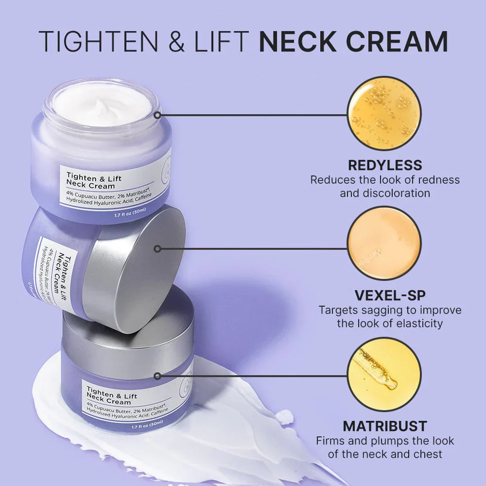 Crema Tensora y Lifting para el Cuello