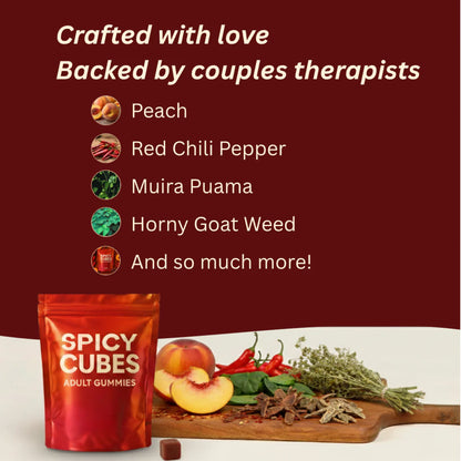 Spicy Cubes -Adult Gummies